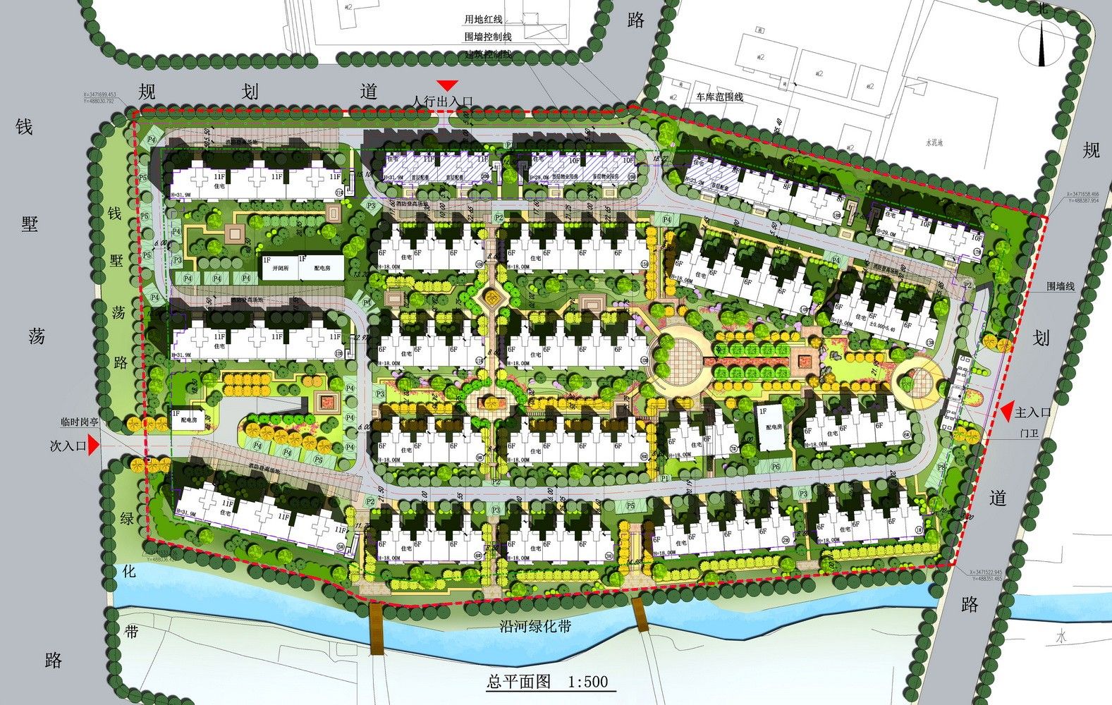 新庄宜官路南侧D1地块总平方案公示(图3)